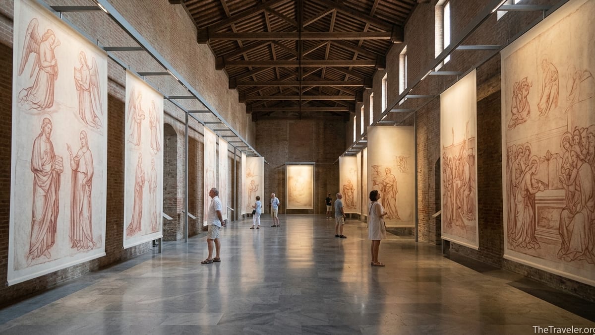 The Sinopie Museum in Pisa and Its Hidden Fresco Sketches