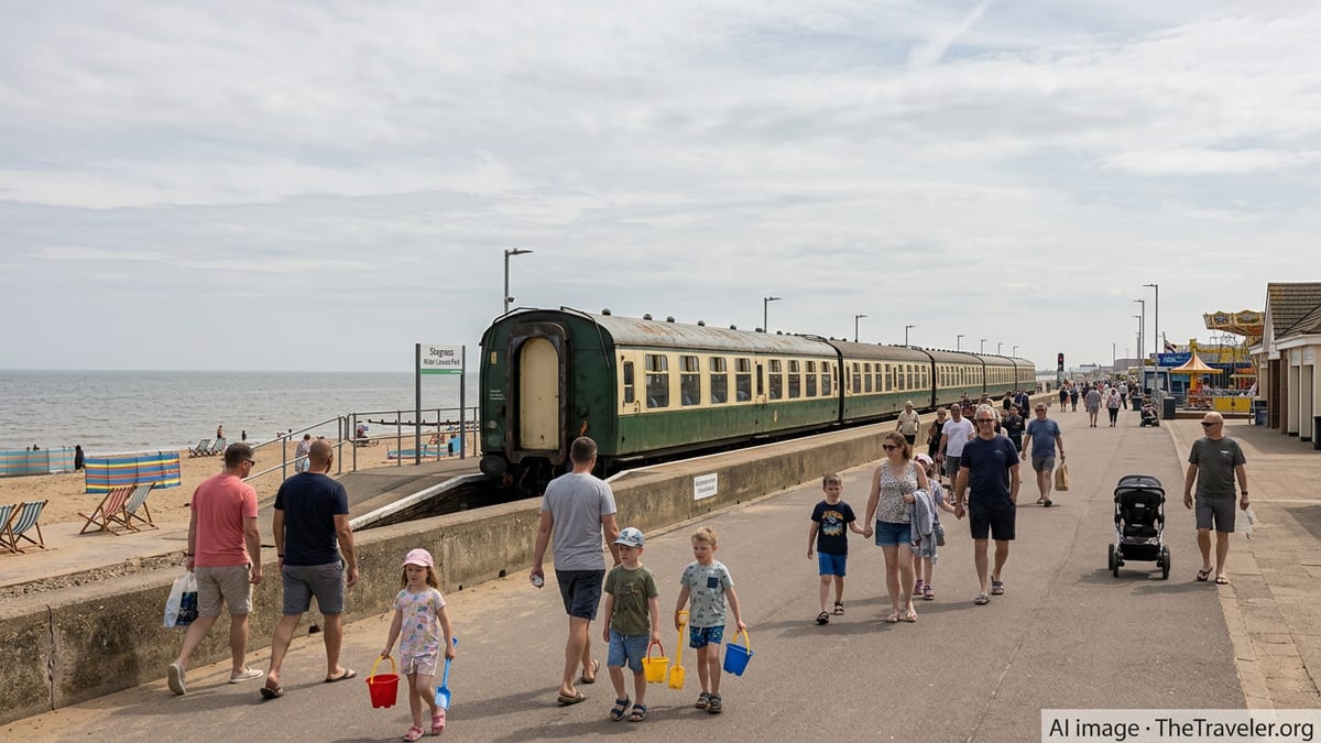 Skegness Seaside Rail Event Pulls in Fans and Families