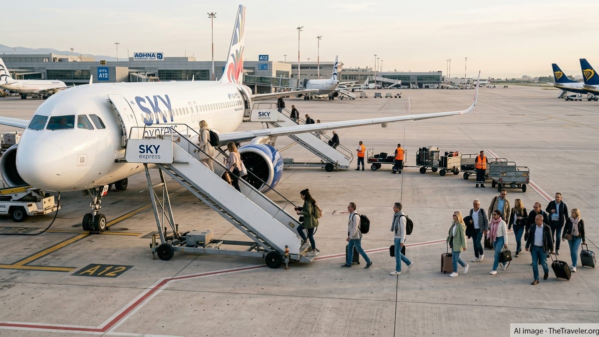 SKY express Holds Fares, Adds Easter Deals to Bolster Greek Tourism