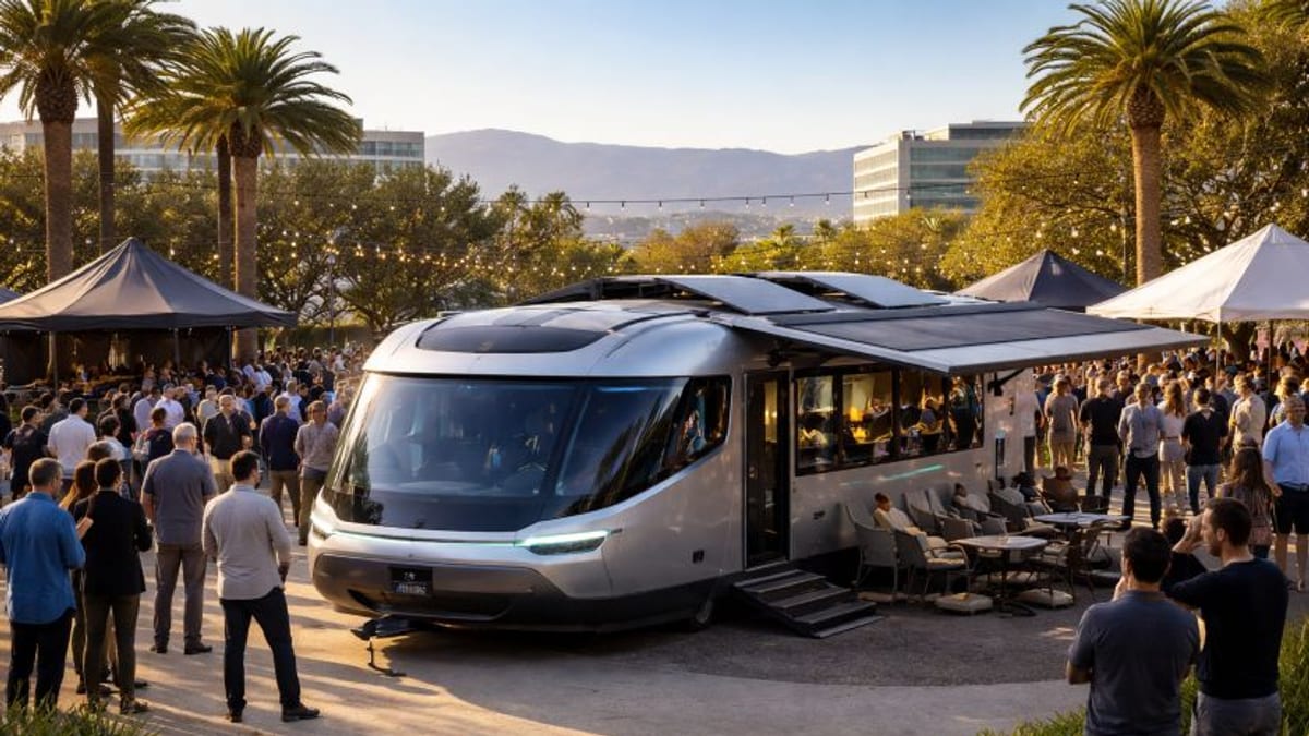 Skydream Debuts Space Camping Trailer at Silicon Valley Event