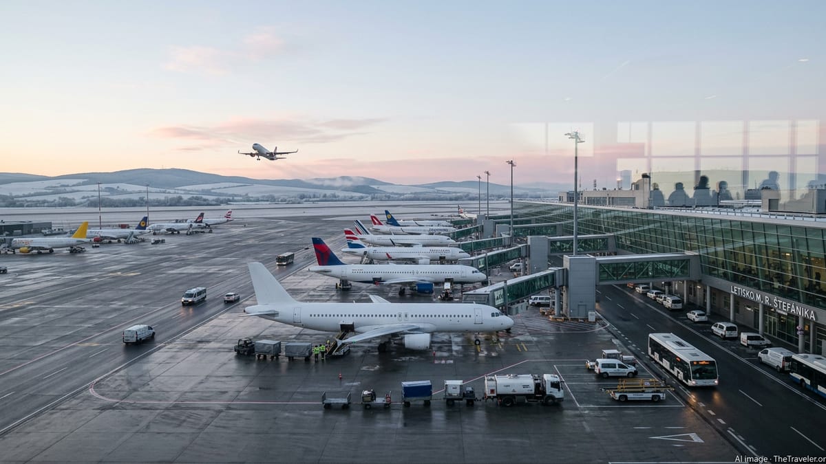 Slovakia Leads Europe as Airports Post 4.6% Passenger Surge