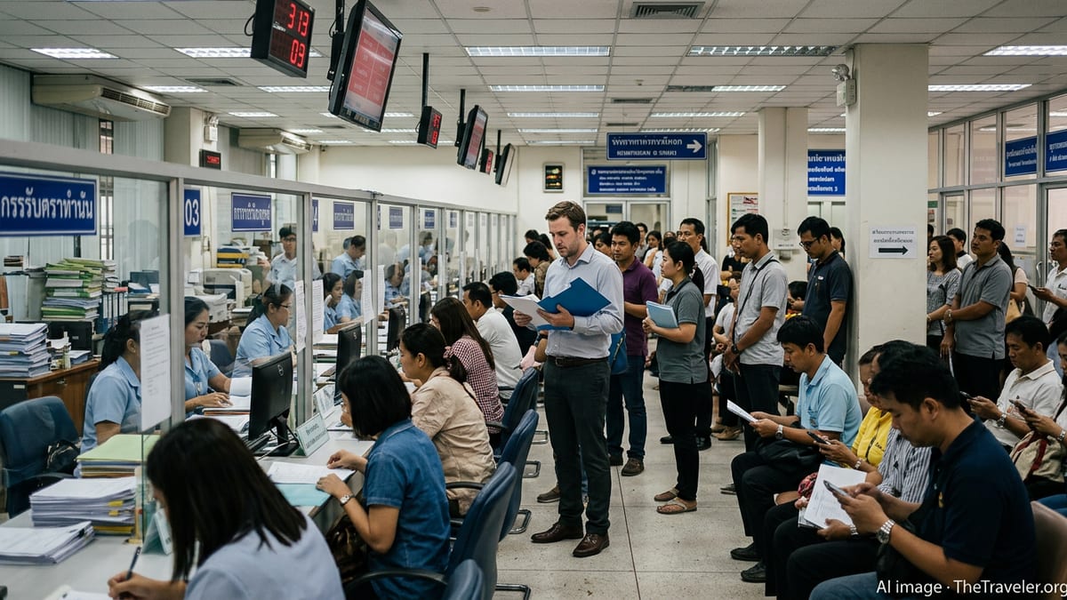 How Slow Thai Administrative Procedures Can Be