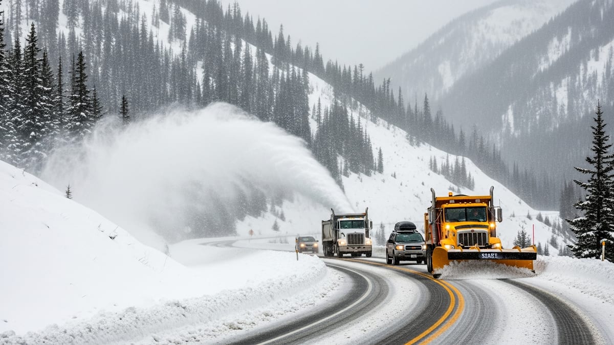 Major Winter Storm Slams Cascades, Making Washington and Oregon Mountain Travel Perilous