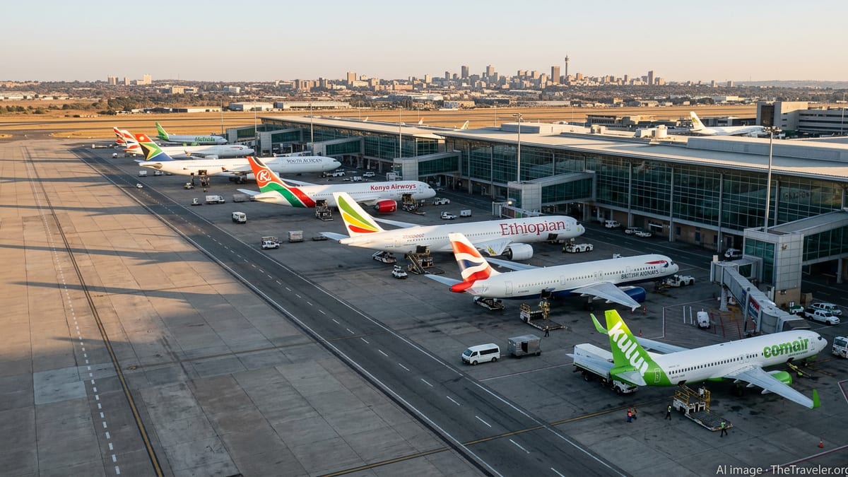 South Africa Rises Among Africa’s Busiest Airport Hubs