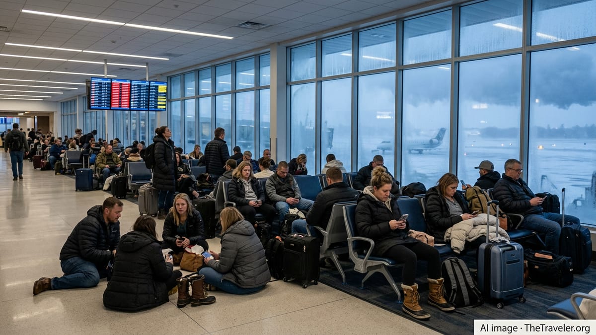 South Bend Airport Plunged Into Turmoil Amid US Flight Chaos