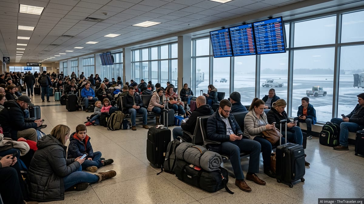 South Bend Airport Snarled as Nationwide Flight Chaos Grows
