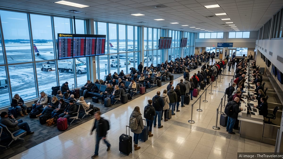 South Bend Airport Hit as Nationwide Flight Chaos Strands Thousands