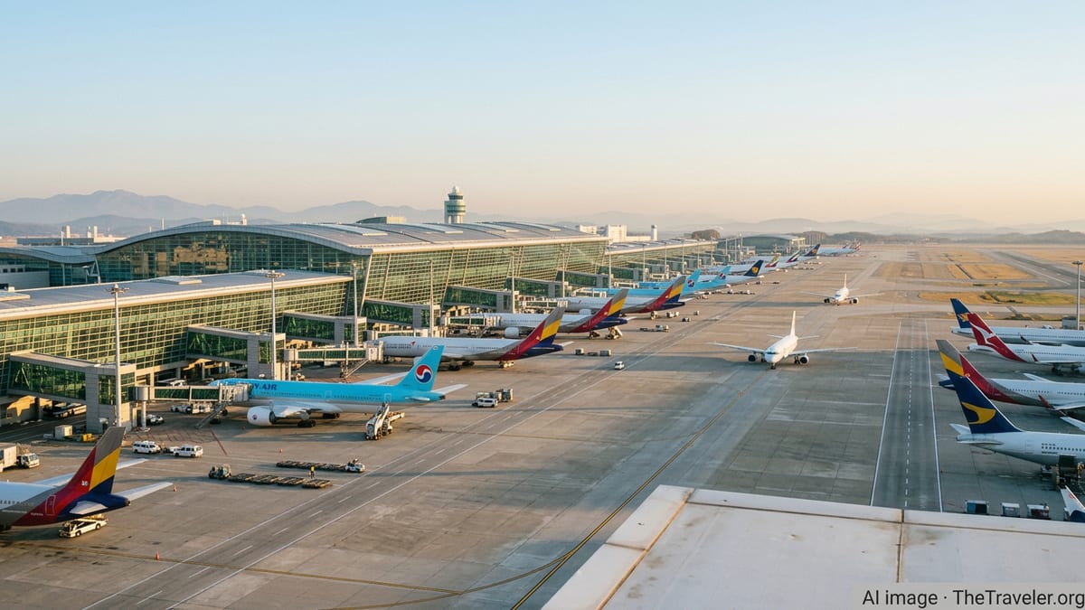 South Korea’s 2026 Flight Boom Connects Europe, North America, Asia
