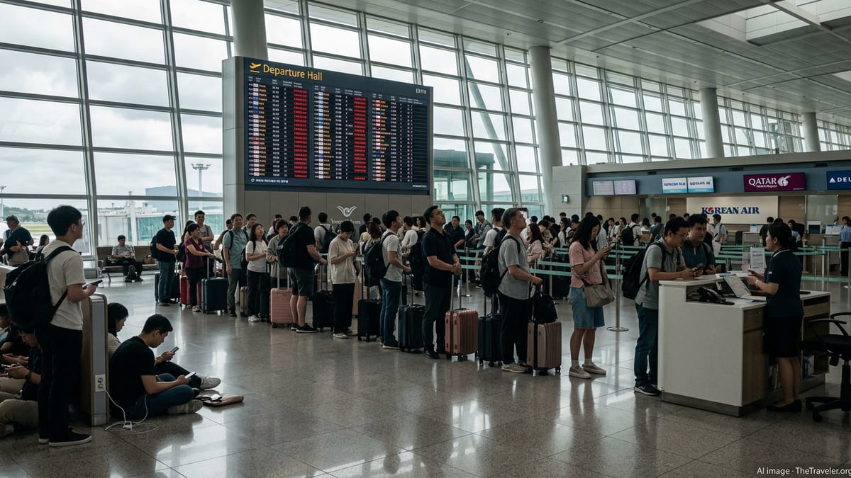 Airlines Cancel Key South Korea Flights Amid Wider Disruptions