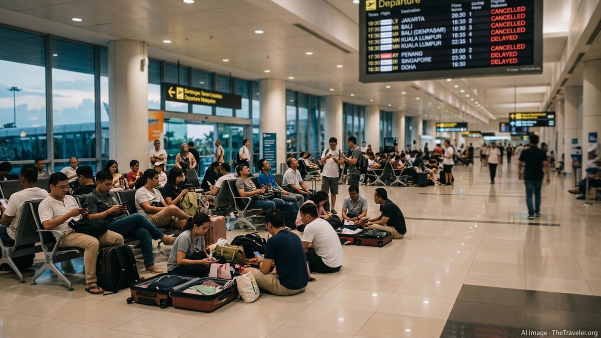 Flight Chaos Hits Southeast Asia as Dozens of Routes Axed