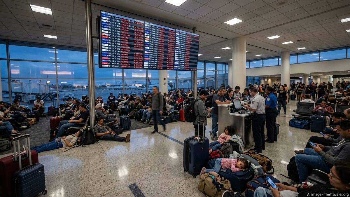 Hundreds Stranded as Flight Disruptions Hit Southern California