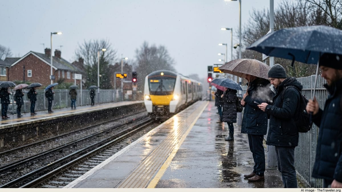 Severe Rain and Snow to Batter Southern England This Week