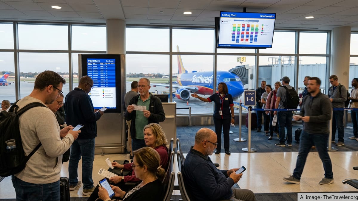 Southwest Ends Open Seating, Tests Loyalty With Assigned Seats