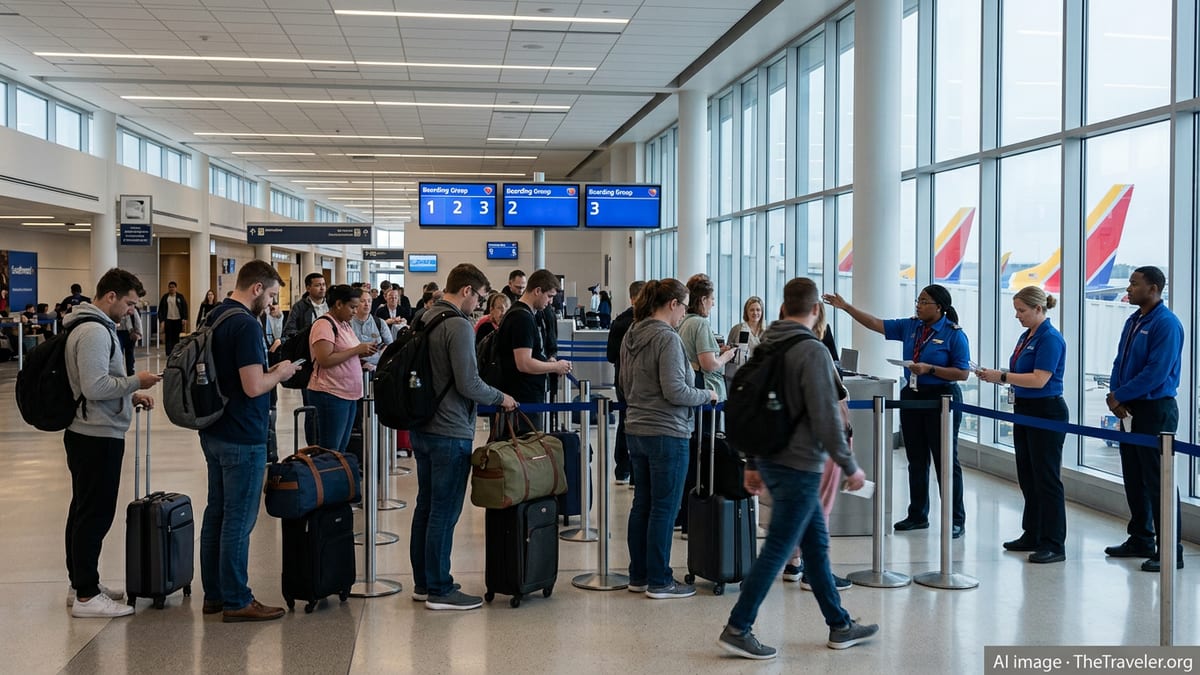 Southwest Revamps Boarding to Ease Cabin Crunch in Texas