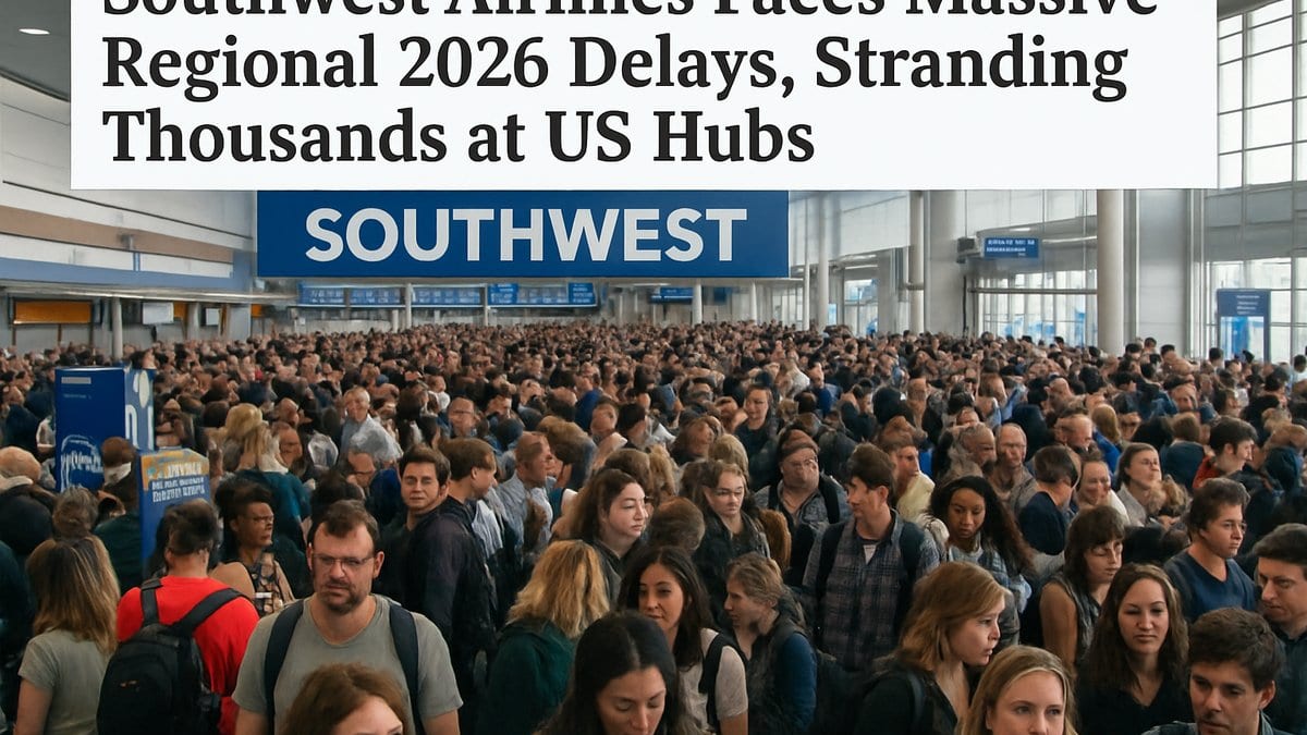Southwest Delays in 2026 Snarl Travel at Key US Airports
