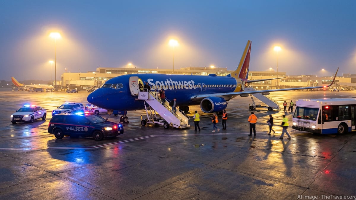 Southwest Flight 2094 Diverted to Atlanta Over Security Scare
