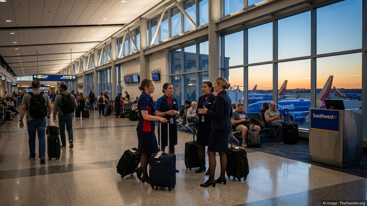 Southwest Flight Attendants Face High-Stakes Dues Vote