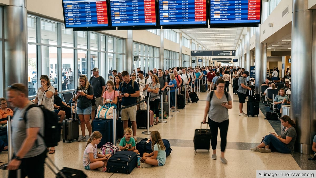 Flight Chaos at Southwest Florida Intl Strands Travelers