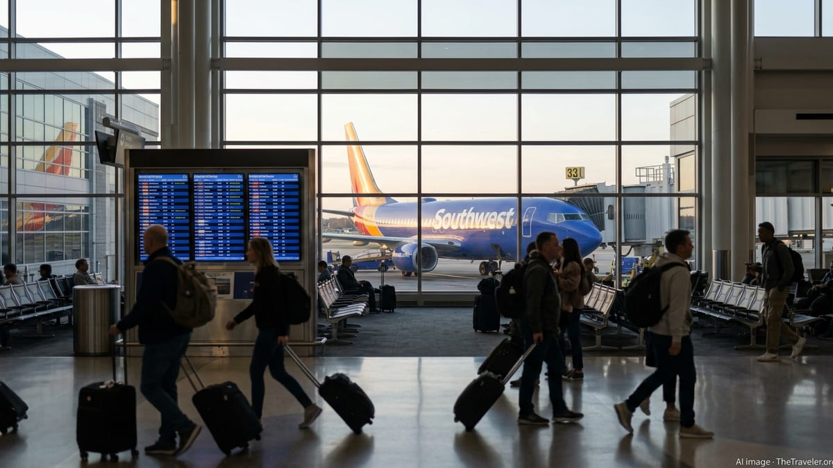 Southwest Airlines To Outline Travel Outlook At J.P. Morgan Event