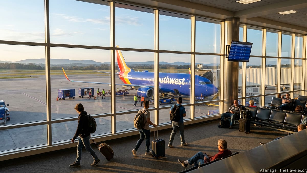 Southwest Airlines Lands in Knoxville, Boosting TYS Connectivity