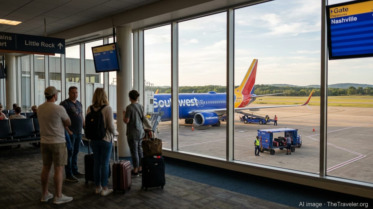 Southwest Launches Nonstop Little Rock–Nashville Flights