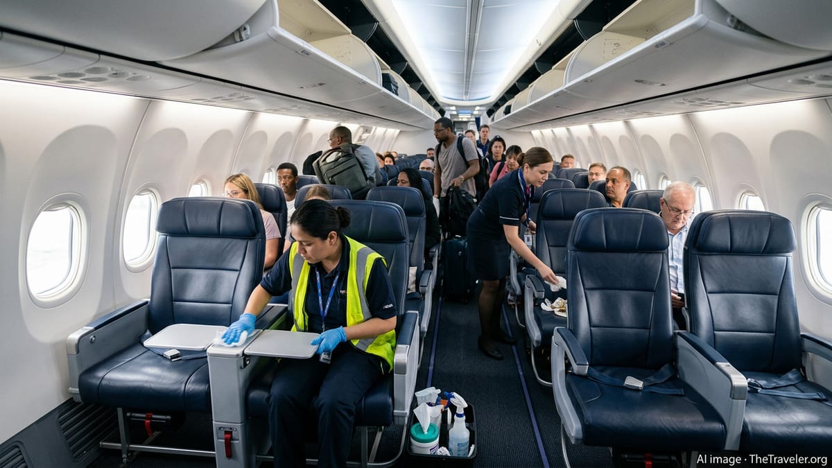U.S. Backs Southwest Premium Seat Cleaning Trial, Igniting Debate