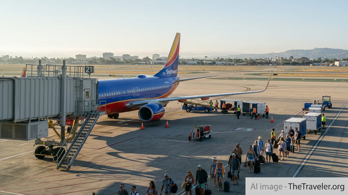 Southwest Doubles San Diego–Los Cabos Flights From October 2026