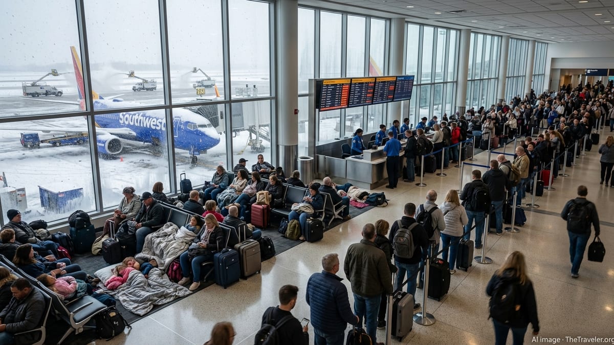 Southwest Flight Meltdown Strands Thousands Across US