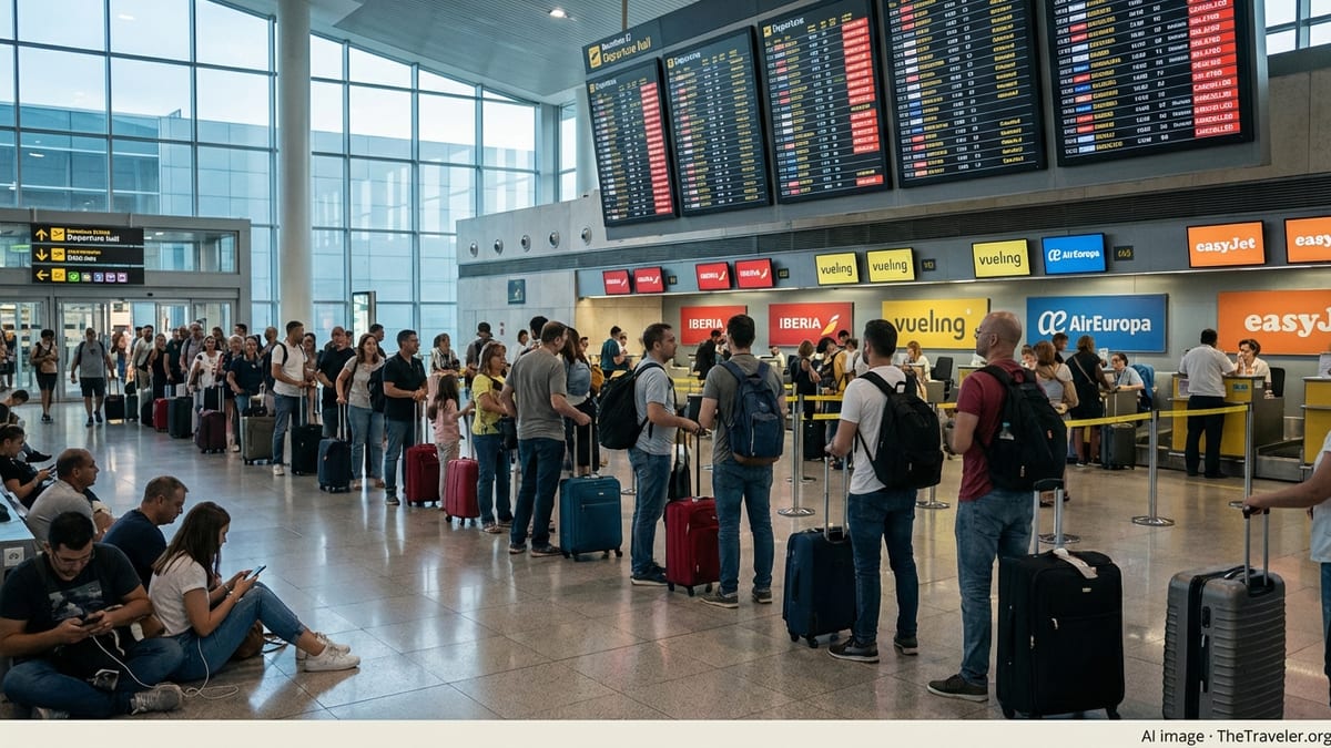 Spain Flight Chaos: 241 Delays and 33 Cancellations Hit Key Hubs