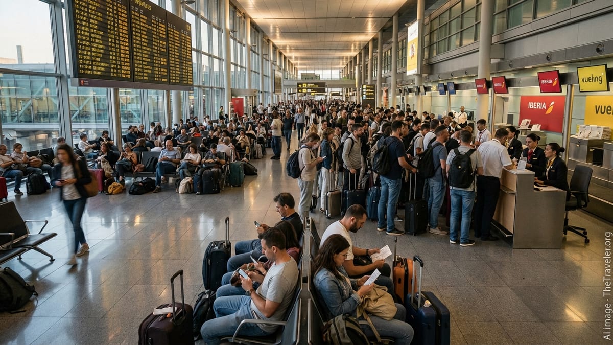 Spain Flight Chaos Strands Hundreds at Major Airports