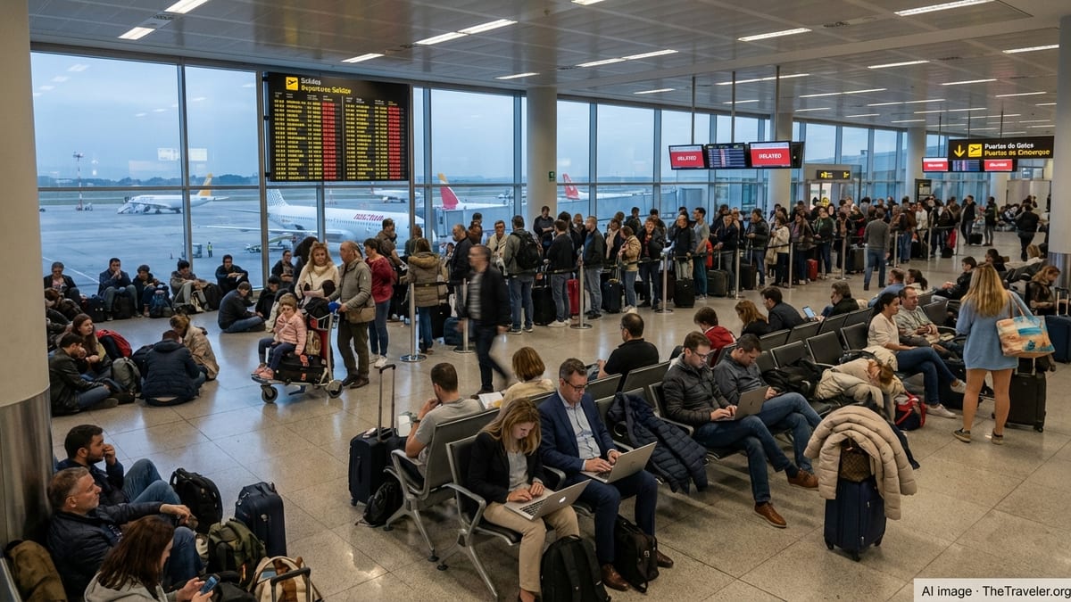 Spain Flight Chaos Leaves Hundreds Stranded at Key Airports