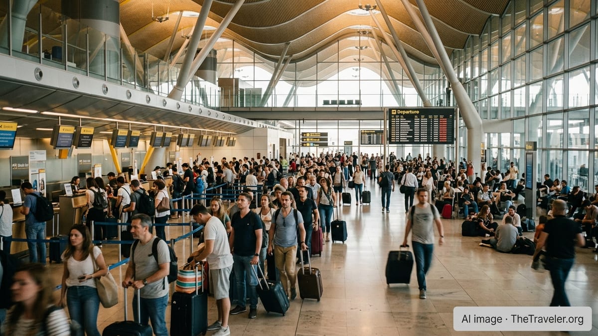 Easter Airport Strikes Threaten Major Travel Disruption in Spain