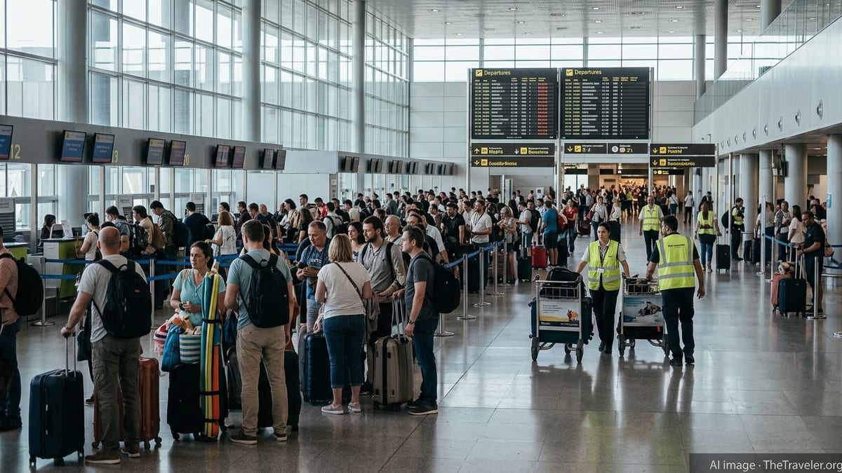 Spain Easter Airport Strikes Threaten Holiday Getaways