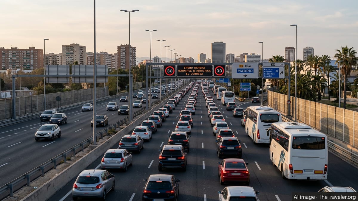 Spain Issues 2026 Easter Traffic Alert as DGT Unveils Special Plan
