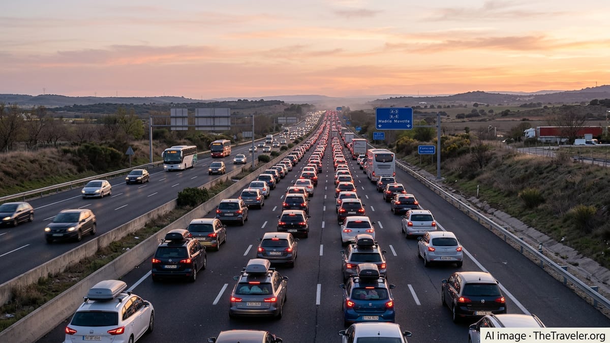 Spain Issues 2026 Easter Traffic Warning for Major Travel Hubs