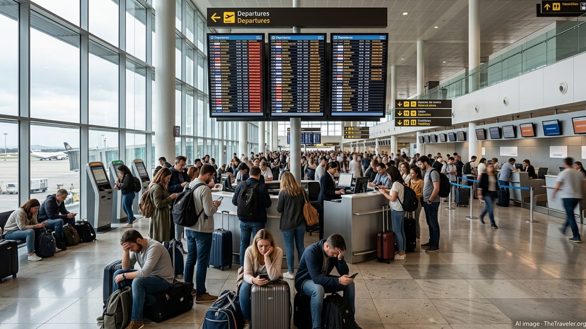 Spain Flight Chaos: 245 Disruptions Hit Barcelona, Madrid