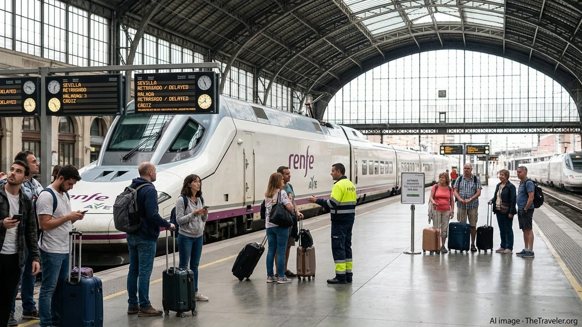 Spain Rail Disruption Triggers UK Advisory for Madrid–Andalusia
