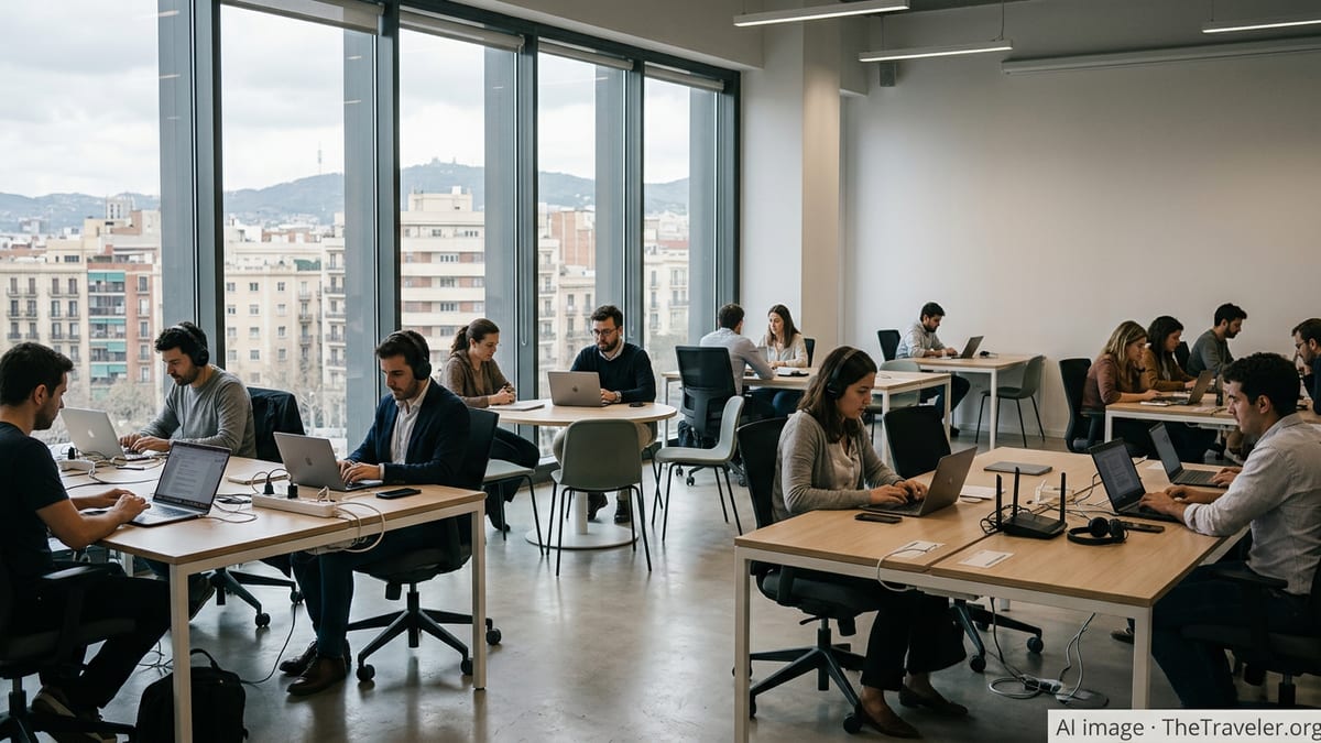 Spain Remote Work Viability Score