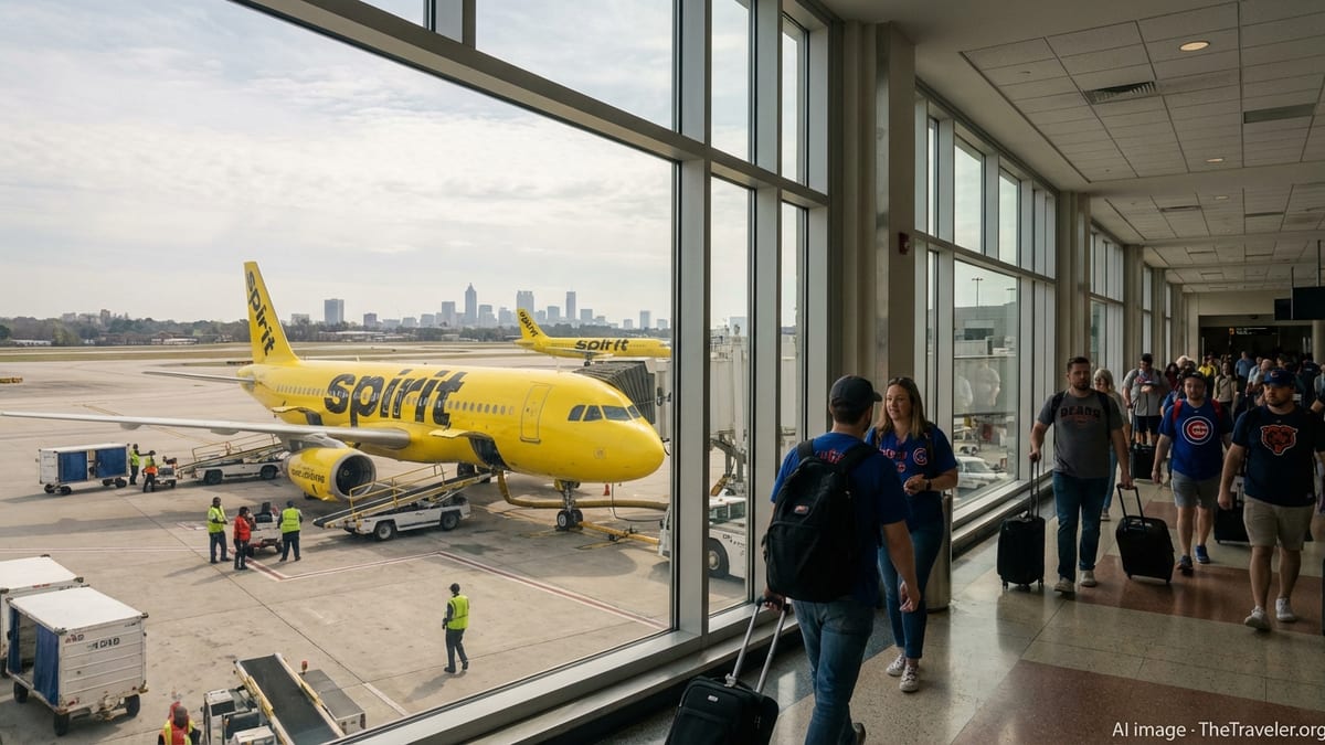 Spirit Marks 20 Years in Atlanta With New Chicago Flights