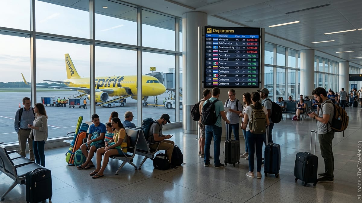 Spirit Ends Some Central America Flights, Shifts Focus South