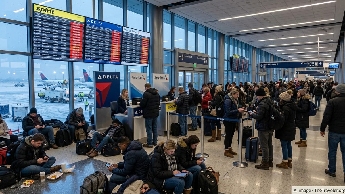 Spirit Joins Delta and American in Crew Shortage Turbulence