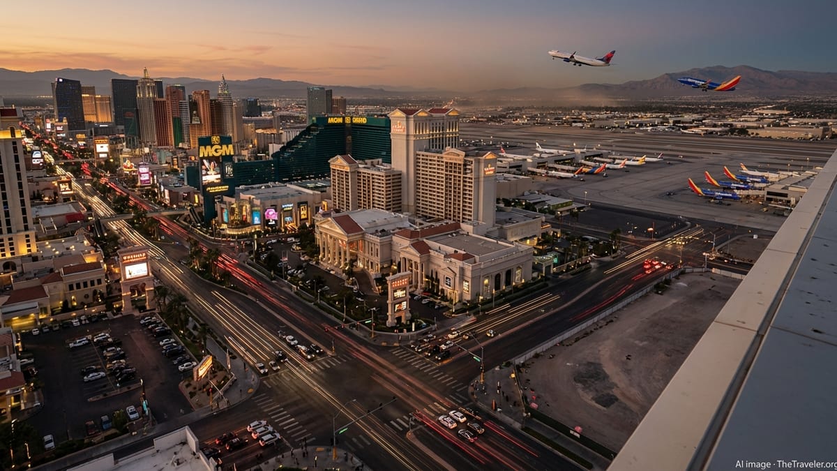 Spirit Retreats From Vegas as Rivals Target International Fans