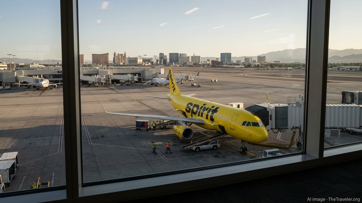 Spirit Slashes 23 Las Vegas Routes, Shaking Up Budget Travel