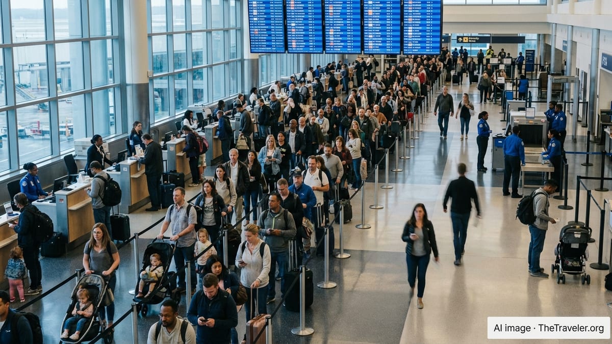 Spring Air Travel Surge Collides With Shutdown Turmoil