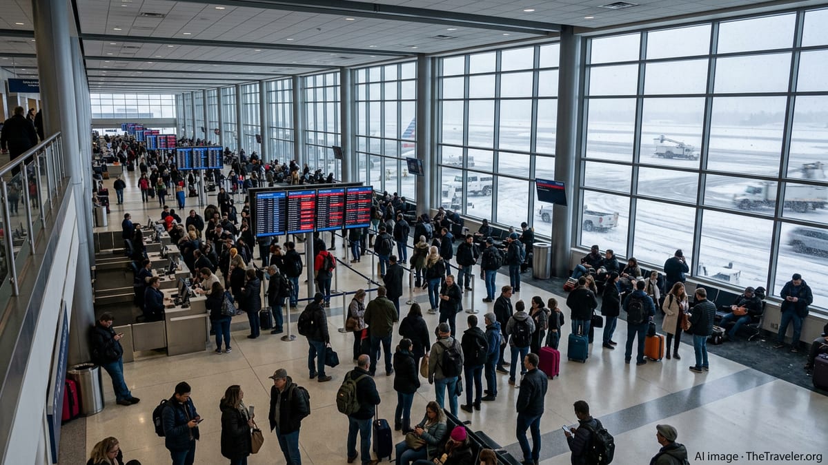 Spring Break 2026 Storm Triggers US Flight Chaos