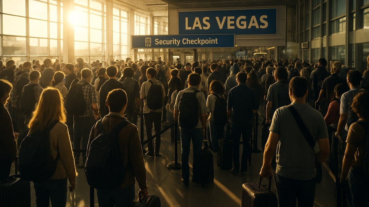 Spring Break Crowds Test Harry Reid Airport Operations
