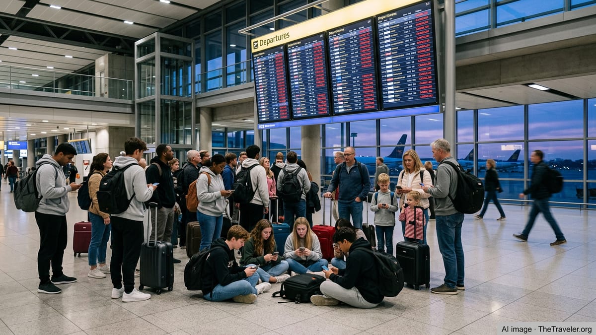 Spring Break Chaos as Iran War Shuts Key Global Air Routes