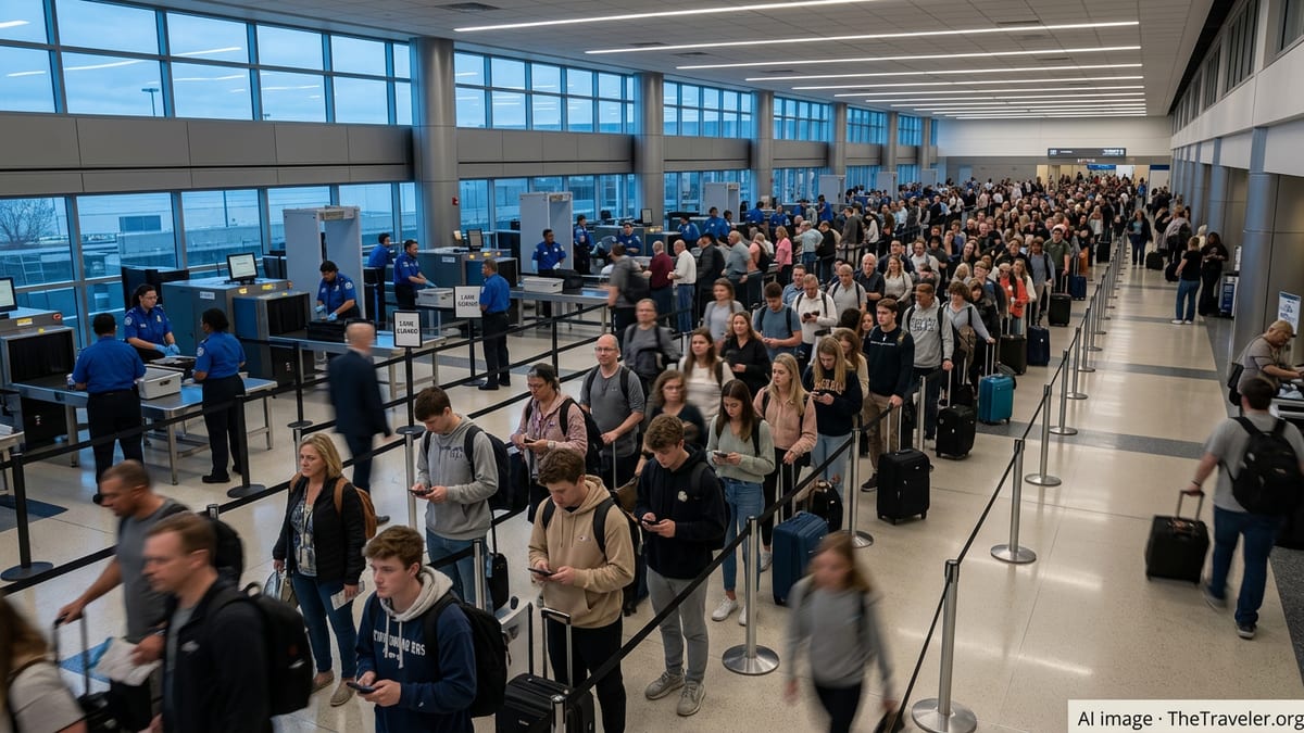 Spring Break Travel Turmoil: TSA Shortages Snarl U.S. Airports