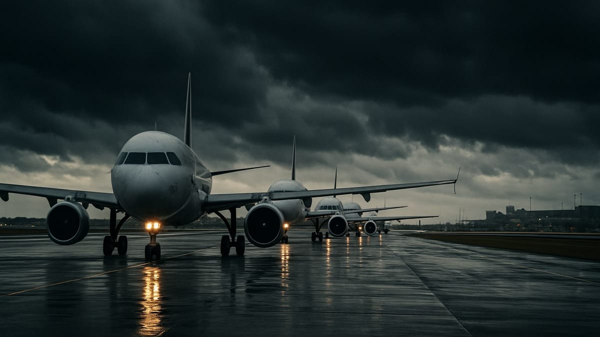 Spring storms snarl April flights at Washington Dulles