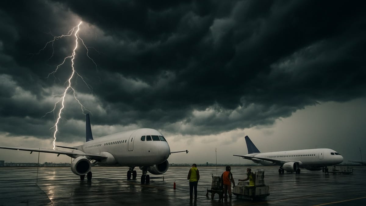 Spring Storms Snarl April Travel at Detroit Metro